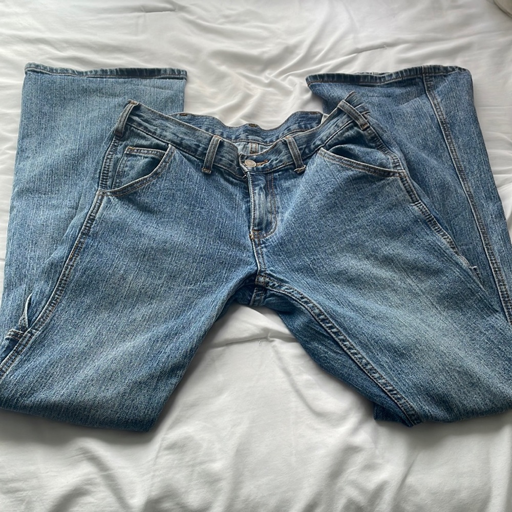 Brandy Melville John gault flared cargo jeans